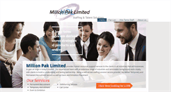 Desktop Screenshot of millionpak.com